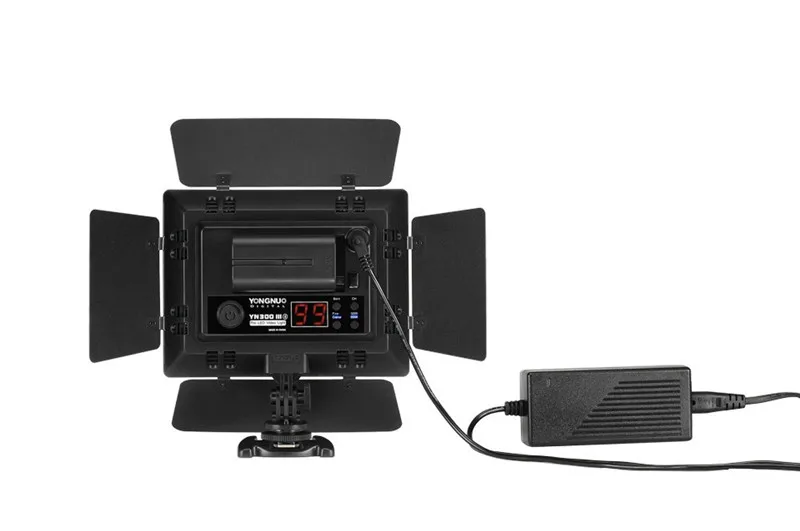 Yongnuo YN 600 YN600 LED Видео свет 3200 k 5500 с для Canon Nikon + адаптер переменного тока зарядное