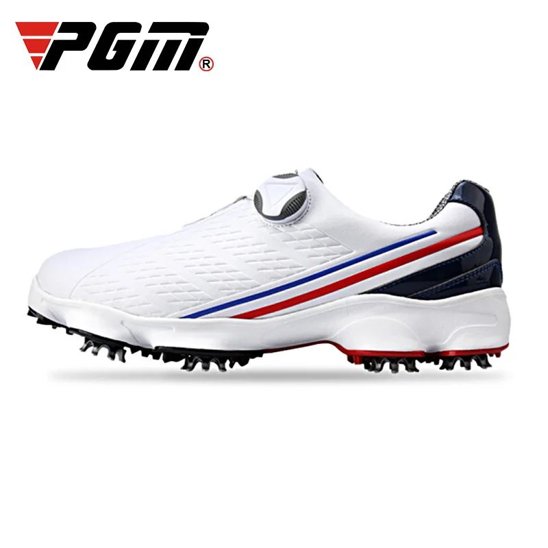 

PGM Golf Shoes Men's Waterproof Breathable Sport Golf Shoes Rotary Button Sports Shoes Antiskid Male