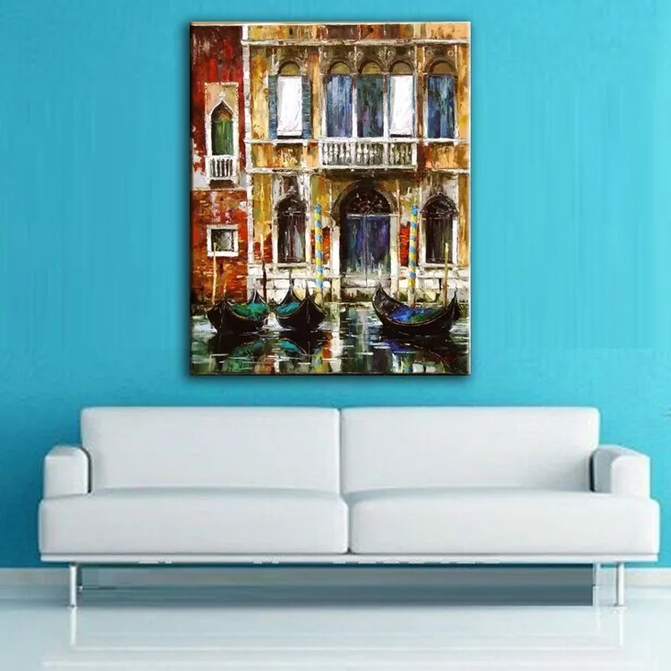 home decor landscape oil painting