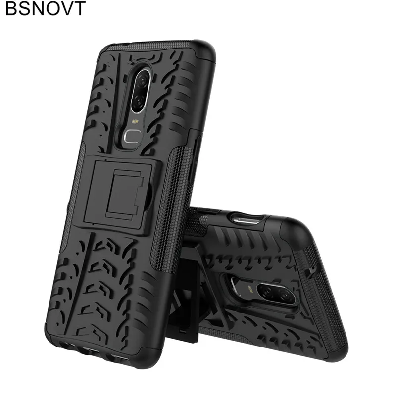 

BSNOVT Oneplus 6 Cover Soft TPU Holder Stand Phone Case Oneplus 6 Phone Shell One Plus 6 A6000 Phone Holder Fundas Coque Capa