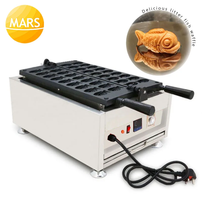 MARS маленький производитель Taiyaki, мини-вафли для рыбы, машина для пекаря, железная японская форма для торта в форме рыбы, оборудование для изготовления сковородок