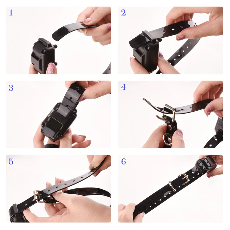 880 Electric Dog Training Collars Waterproof Rechargeable Dog Collar With 800m Remote Control Receiver Pet Training Collars6