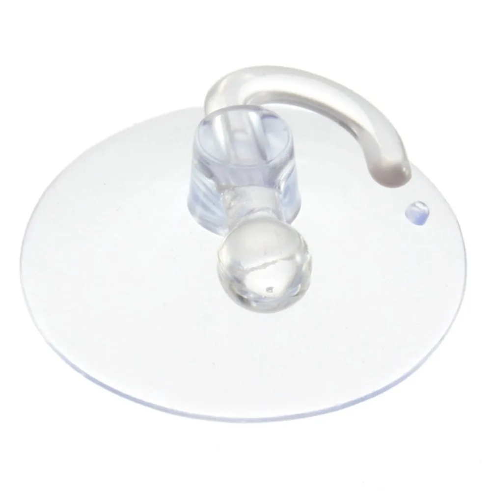

Strong Transparent Suction Cup Sucker Wall Hooks Hanger Strong Attached to Any Smooth Surface Set Hanger Kitchen Bathroom