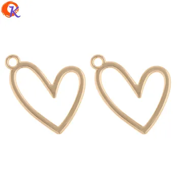 

Cordial Design 100Pcs 21*25MM Jewelry Accessories/Earrings Connectors/Heart Shape/DIY Earrings Making/Hand Made/Earring Findings