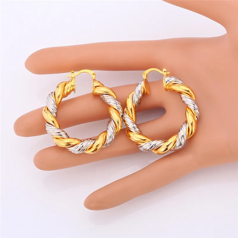 Collare Hoop Earrings Fashion Jewelry Gold Color Whole Unique Collare Hoop Earrings Fashion Jewelry Gold Color Whole Unique Design Round For Women Gift E122 In From Accessories