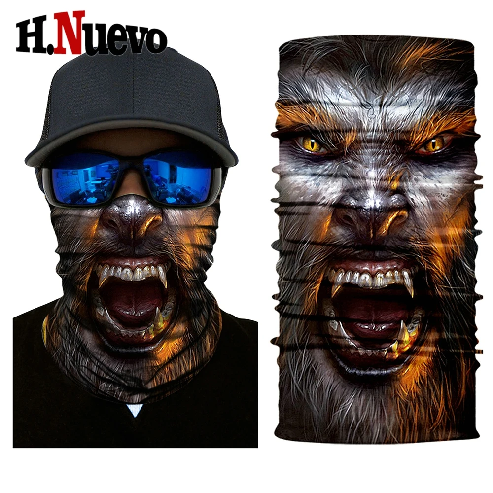 HR040388 balaclava face shield skull mask motorcycle ghost biker durag masque