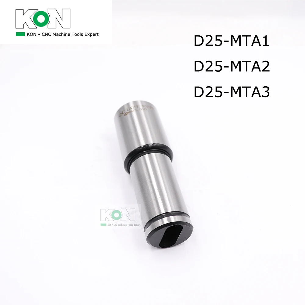 

[ChinaKON] D25 V25 MTA1 MTA2 MTA3 Reducing Sleeve Lathe Sleeve for U Drill CNC Iner Hole Auxiliary Tool Holder Drill Tool