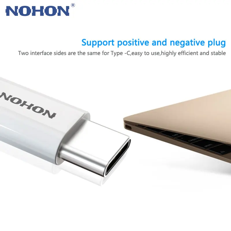2 шт. NOHON type-C к Micro USB адаптер для Xiaomi 4C 4S 5S Plus Oneplus 3t 2 3 Nubia USB кабель зарядное устройство разъем для синхронизации данных