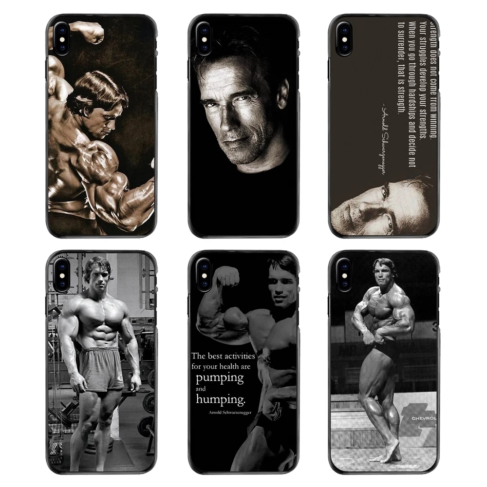 Arnold Schwarzenegger Shut Up Train Bodybuilding Covers For Sony Xperia X XA XZ M2 M4 M5 C3 C4 C5 T3 E4 E5 Z Z1 Z2 Z3 Z5 Compact |