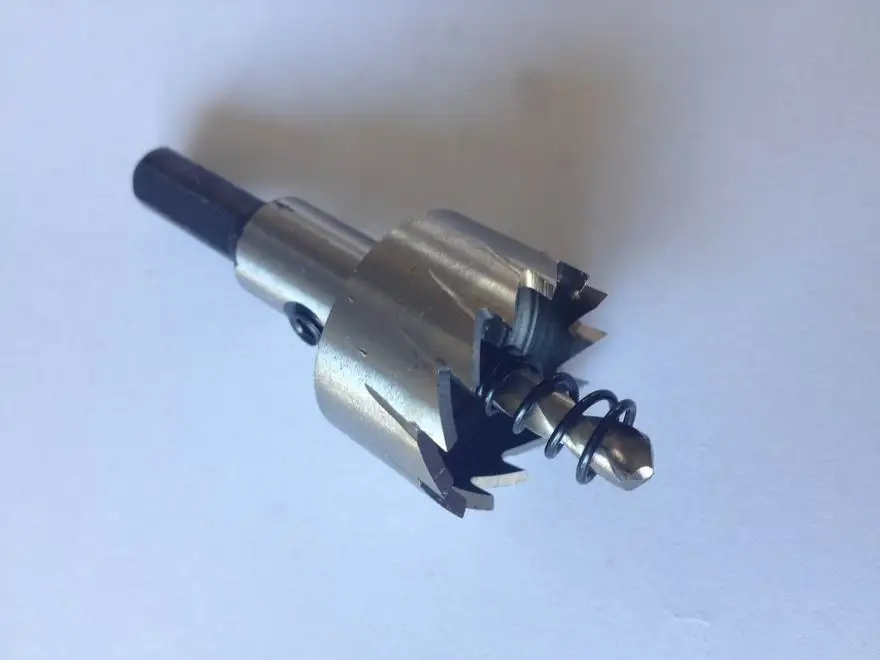 Free shipping 24mm hss metal plate opener drill bits core bits for