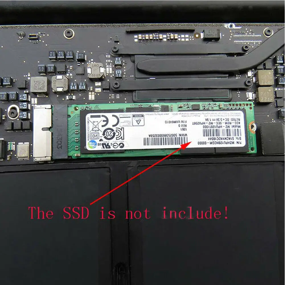 12 + 16Pin к M.2 Ngff М-ключа Ssd конвертировать карты для 2014 2015 Macbook A1465