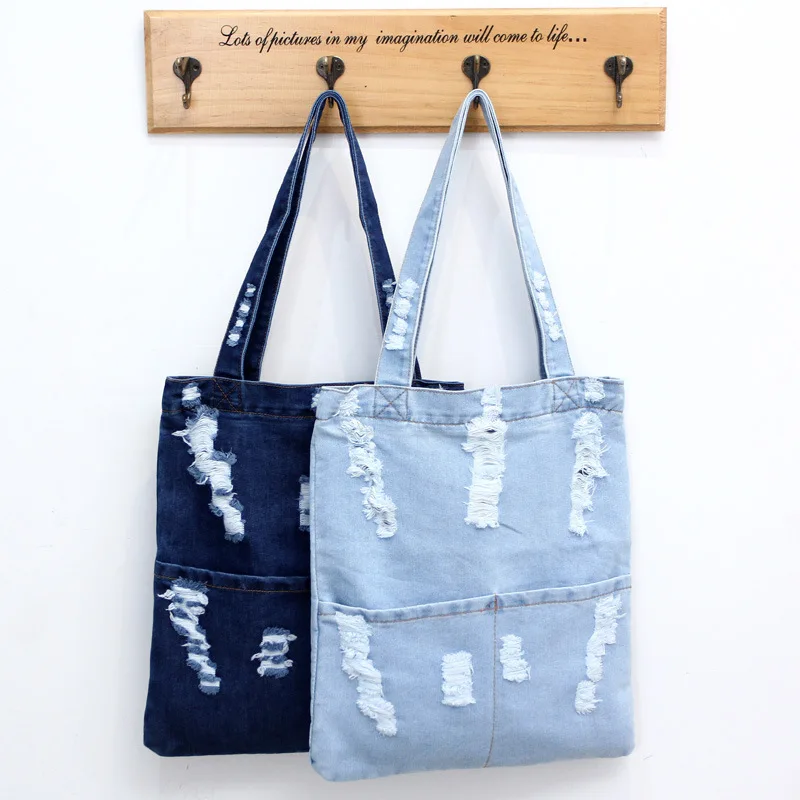 Women Handbags Brands Fashion Hole Cowboy Casual Fashion Girls Handbags Large Women Messenger Bags Women Messenger Bags