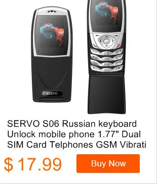 SERVO 2017 русская клавиатура флип раскладушка мобильного телефона 1,77 "Dual SIM Большой шрифты FM MP3 старик GSM сотовые телефоны