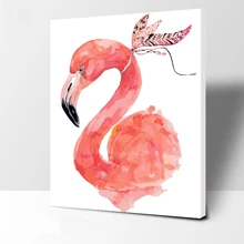 Пожарная птица DIY цифровая картина маслом по номерам Европа абстрактная хлопковая картина для гостиной Настенная картина без рамки 40x50