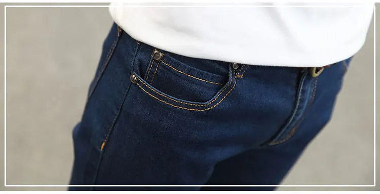 27-36 размер мужские черные джинсы модные повседневные синие джинсы мужские маленькие Стрейчевые хлопковые джинсовые брюки