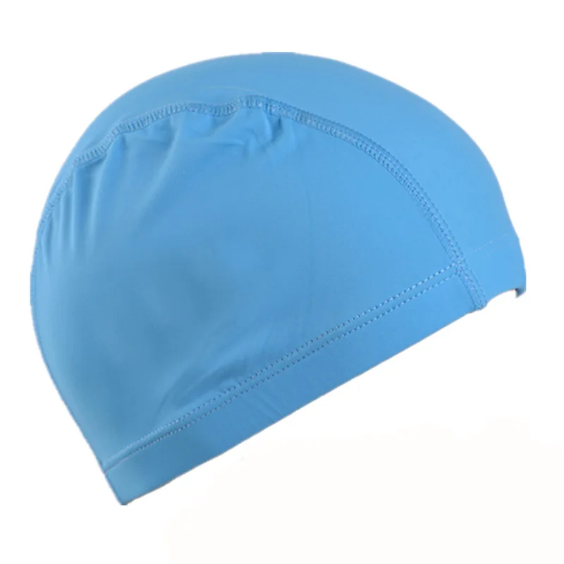Нейтральная шапочка для плавания для взрослых и детей, нейлоновая ткань, эластичная, 1 шт., чистый шик, GHMY