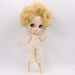 Бесплатная доставка Блит кукла 130BLQE330 золотой маленький локон волосы тела 1/6 30 см шарнирная кукла нео игрушка в подарок