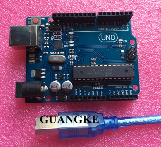 10 set x development Board Compatible wth UNO R3 MEGA328P ATMEGA16U2 USB font b Cable b