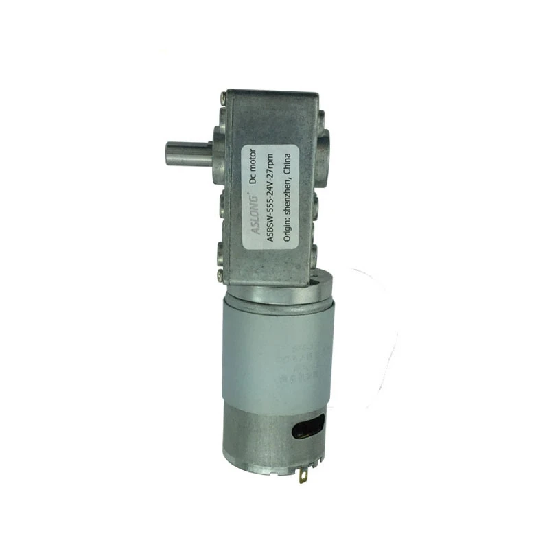 A58SW 555 dc мотор редуктор Турбинный червячный двигатель для конвейерной ленты