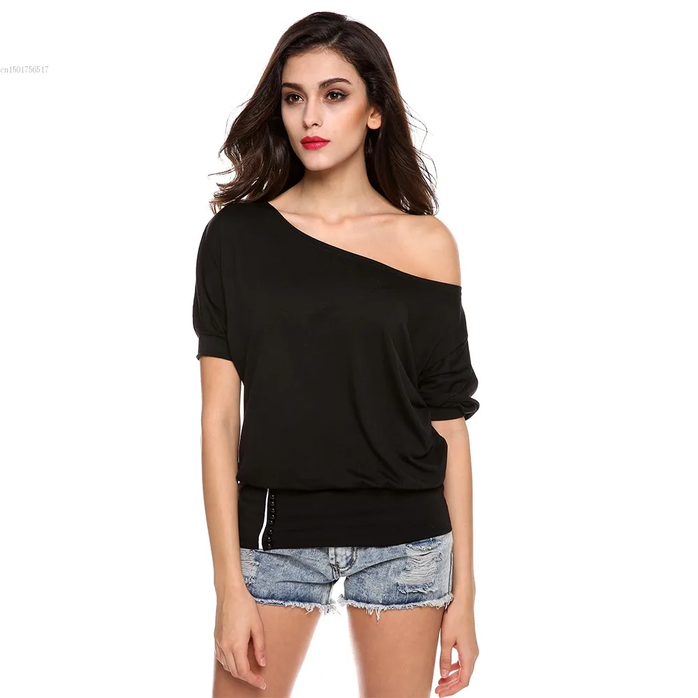 off shoulder cotton top
