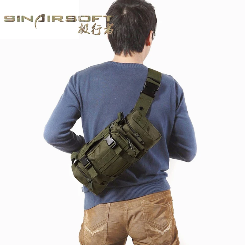 High Quality Outdoor Military Ultra light Bags Tactical Waist Pack Mochilas Molle Camping Hiking Pouch Bag