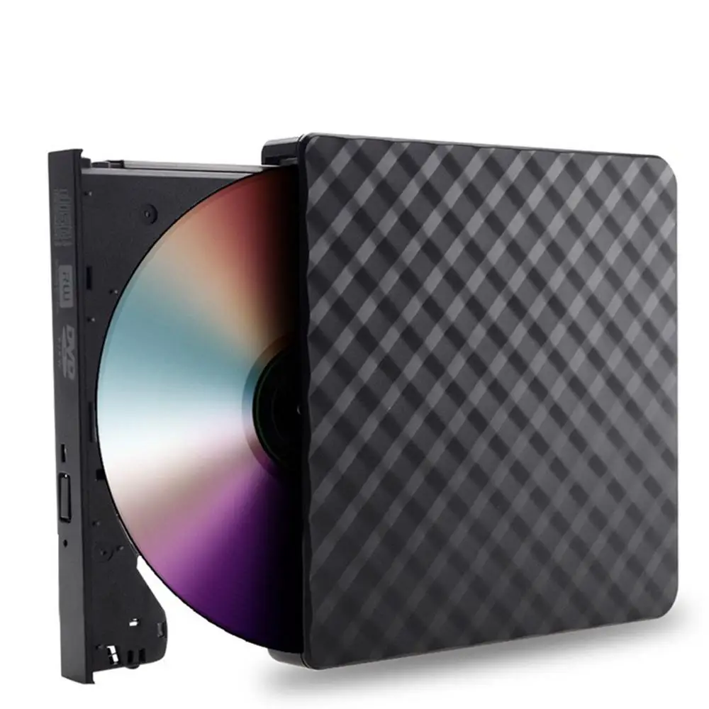 

USB 3.0 interface Slim External DVD RW CD Writer Drive Burner Reader Player Optical Drives For Laptop PC High compatibility