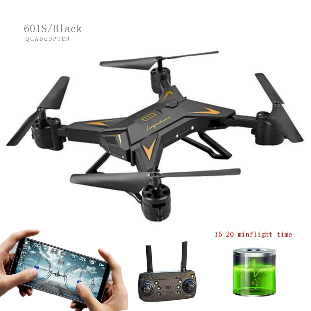 KY601S 2,4 Ghz Wifi plegable RC Quadcopter FPV Drone con cámara con/No/0.3MP/1080 P cámara de 20 el tiempo de vuelo de los minutos Drones