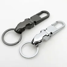 Автомобильный стиль, Роскошный брелок с головой леопарда из натуральной кожи, брелок для ключей, металлический брелок для ключей Jaguar F-PACE XJ XE XF