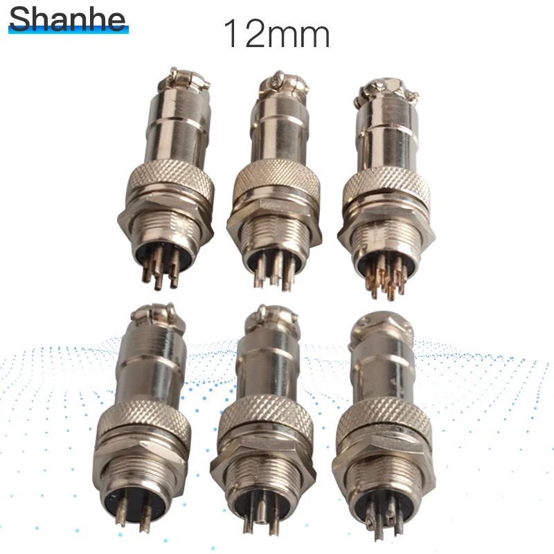 2pin/3pin/4pin/5pin/6pin/7pin мужской и женский контактный авиационный разъем круговой