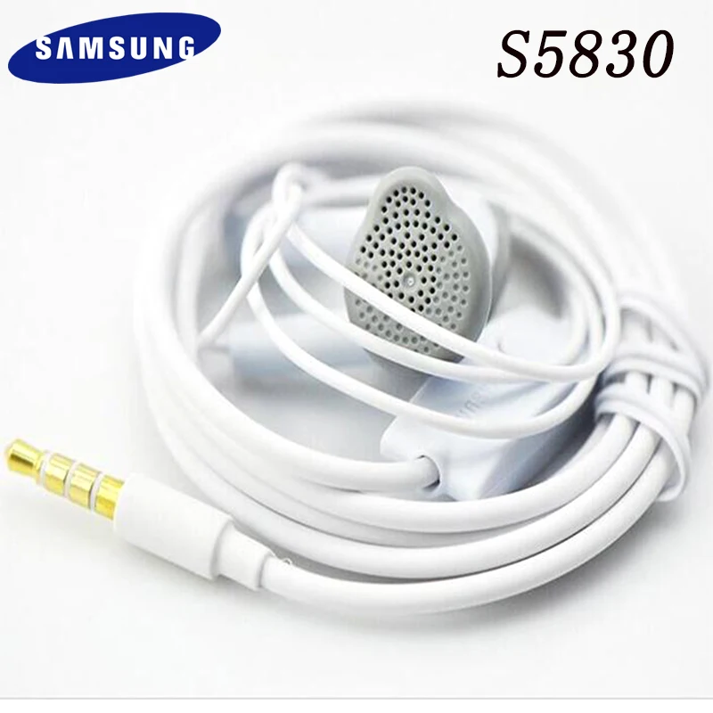 

Original Brand Samsung S5830 Wire Headset 120CM In-ear Sport Earphone For Samsung Galaxy S10 E S9 S8 S7 S6 Edge A60 J6+ J7 S5630