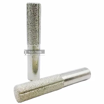 

2 pcs alloy grinding head 13*80mm polishing cylinder straight assorted shank mounted marble grinding roller head set