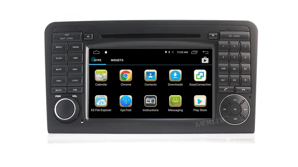 Sale HD Android 7.1 CAR DVD player For Mercedes Benz GL ML CLASS W164 ML350 ML500 X164 GL320 car GPS stereo radio RAM 2G ROM 16G 8