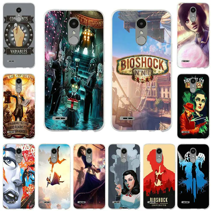 

Soft Mobile Phone Accessories Cover for LG G2 G3 Mini G4 G5 G6 K4 K7 K8 K10 2017 V10 V20 V30 Spirit Nexus BioShock Infinite