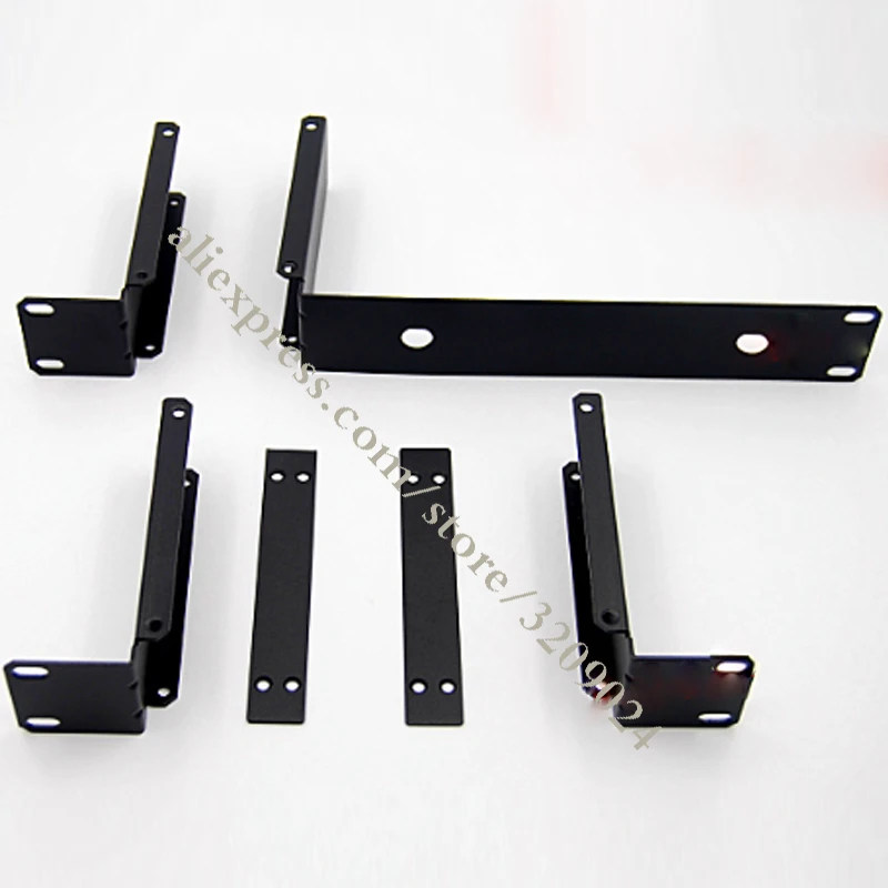 

UA507 Rack Mounting Bracket Antenna Extension Cable Rack Kits For SHURE SLX Wireless Receiver SLX14 SLX24 Wireless Microphone