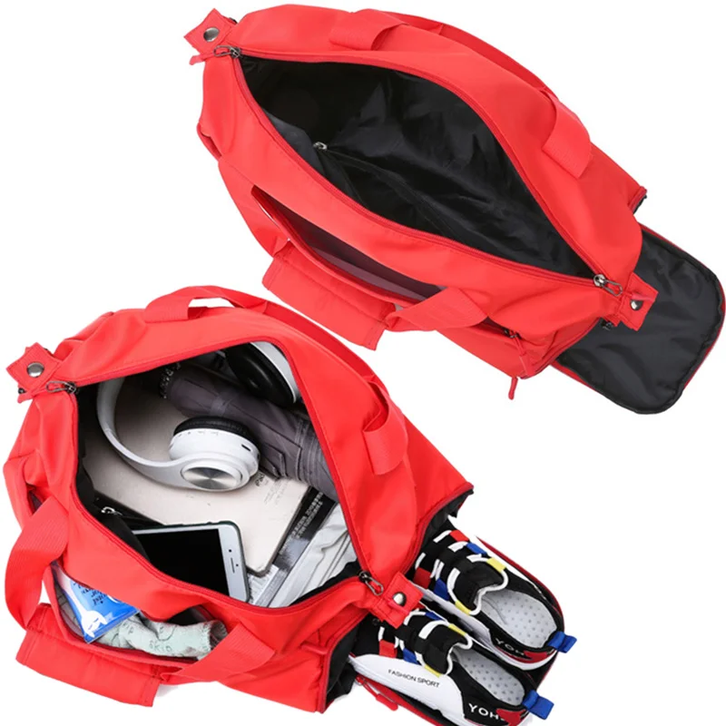  Waterproof Dry Wet Separation Gym Bag Women Fitness Yoga Mat Men Training Hand Bag Swimming Crossbo - 33009793714