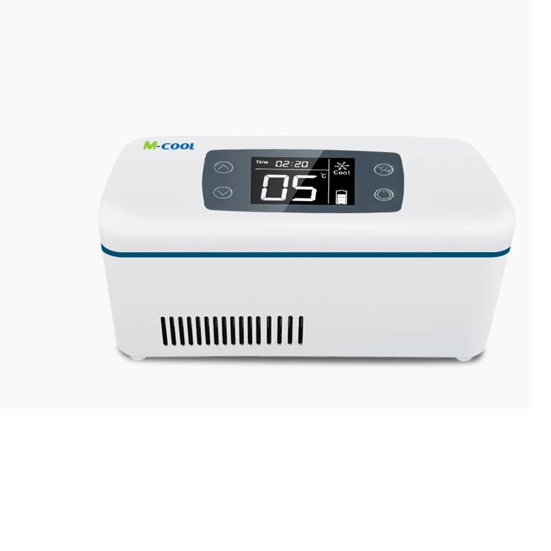 Transport Travel Small Fridge Portable Insulin Vaccine Blood Interferon Cooler Case Drug Reefer DC12V AC100-240V Dison Cooler