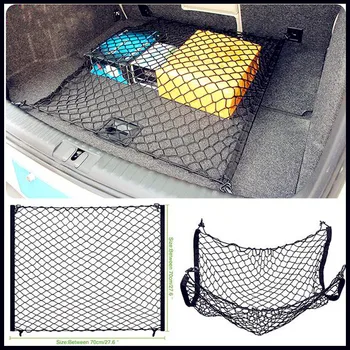 

Car Mesh Elastic Nylon Back Cargo Trunk Storage Luggage Net for Audi A4 Avant A4 Cabriolet A6L A8L TT TTS Any Cars