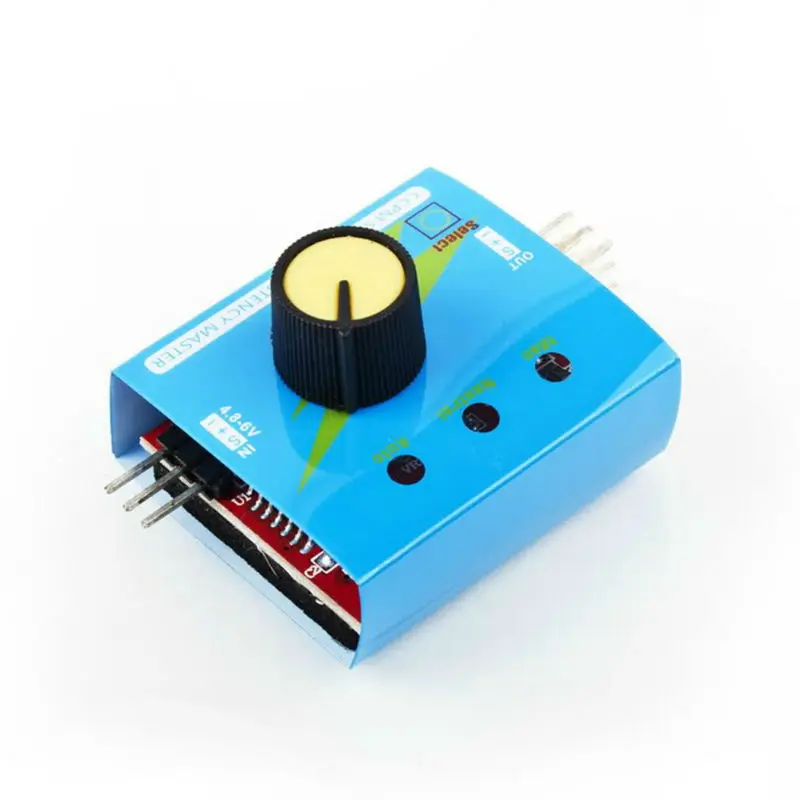 

Drone Plane Model Electronic Accessories Multi RC Digital Esc Servo Tester Controller Servo Test Drive Driver 3CH Ccpm