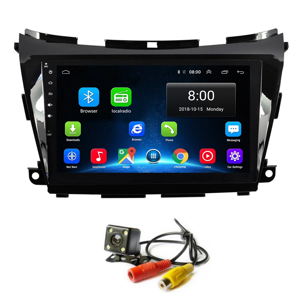  Android 8.1 Car Radio GPS for Nissan Murano 2015-2017 Car Multimedia Player Auto Stereo Screen Wifi