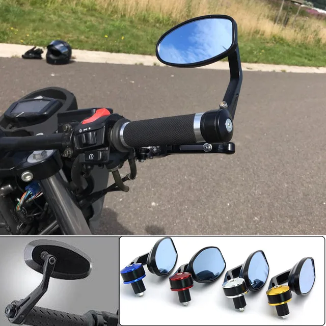 Боковое зеркало для мотоцикла 7/8 дюйма 22 мм honda shadow hornet 600 cb400 CBR600RR|motorcycle side mirror|mirror