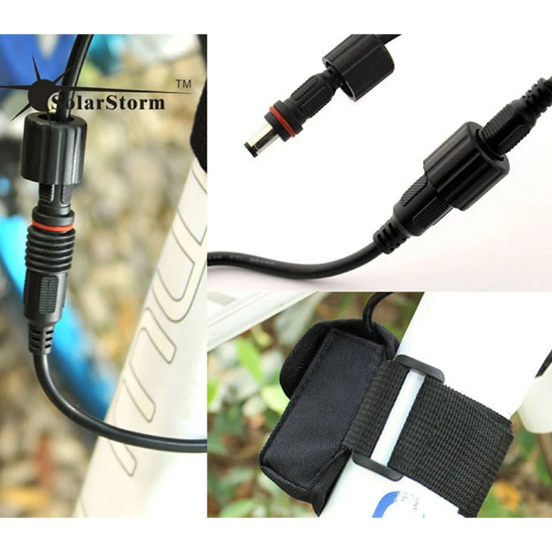 Discount Bicycle Light 4800MAH Battery Headlight LED Bike Flashlight Cycling Equipment MTB Bicycle Accessories 5