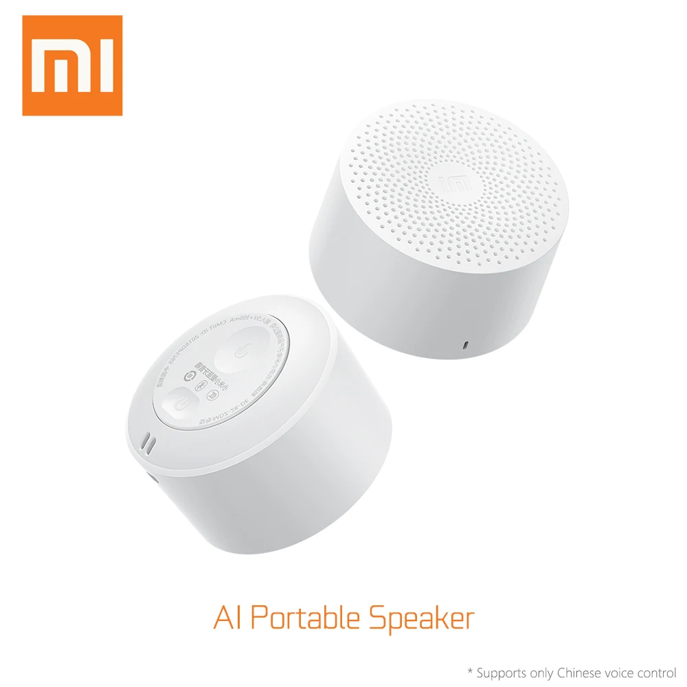 Xiaomi оригинальный AI Bluetooth динамик портативный мини спортивный музыкальный аудио