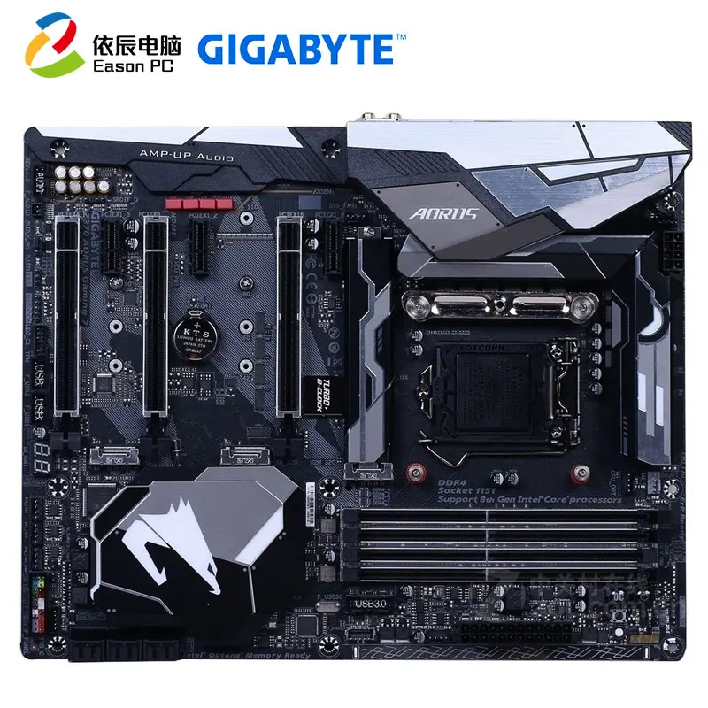 GIGABYTE GA-Z370 AORUS игровая 7 настольная материнская плата LGA1151 DDR4 M.2 SATA III 64G ATX GIGABYTE GA-Z370 AORUS игровая 7 настольная материнская плата LGA1151 DDR4 M.2 SATA III 64G ATX