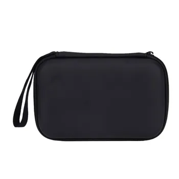 

Hard EVA PU Carrying Case Bag With Zip-Up closure Game HDD Bag for 2.5 inch External Hard Drive Black