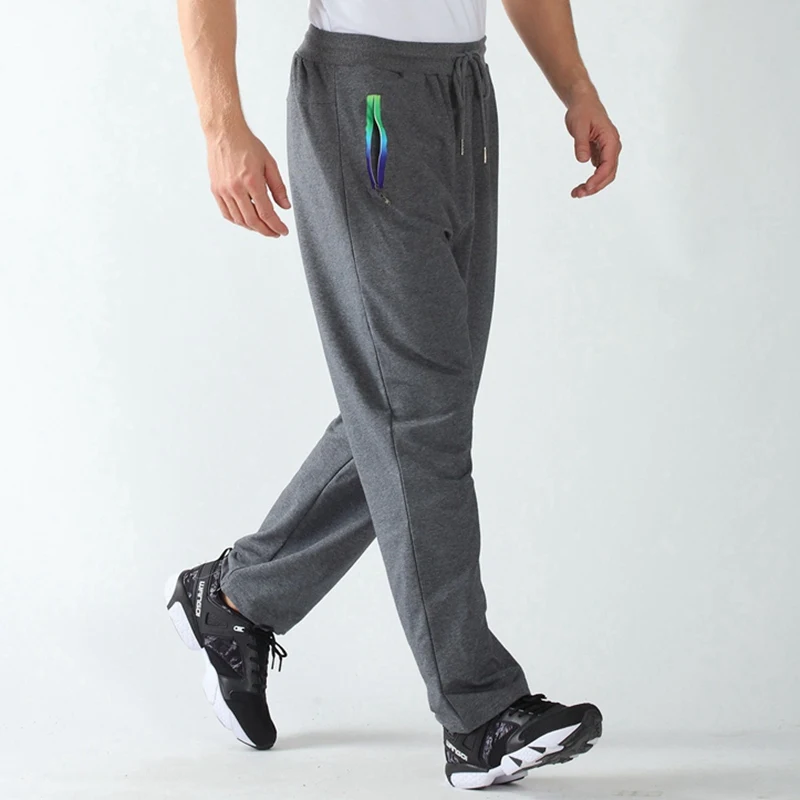 Осенние мужские спортивные штаны размера плюс, большие 6XL, 7XL, 8XL, 9XL, зимние мужские спортивные штаны, Стрейчевые штаны с эластичной резинкой на талии, простые прямые брюки