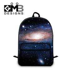 Galaxy Star Universe Space Cotton Laptop Computer Backpack Kids School Bags (4)