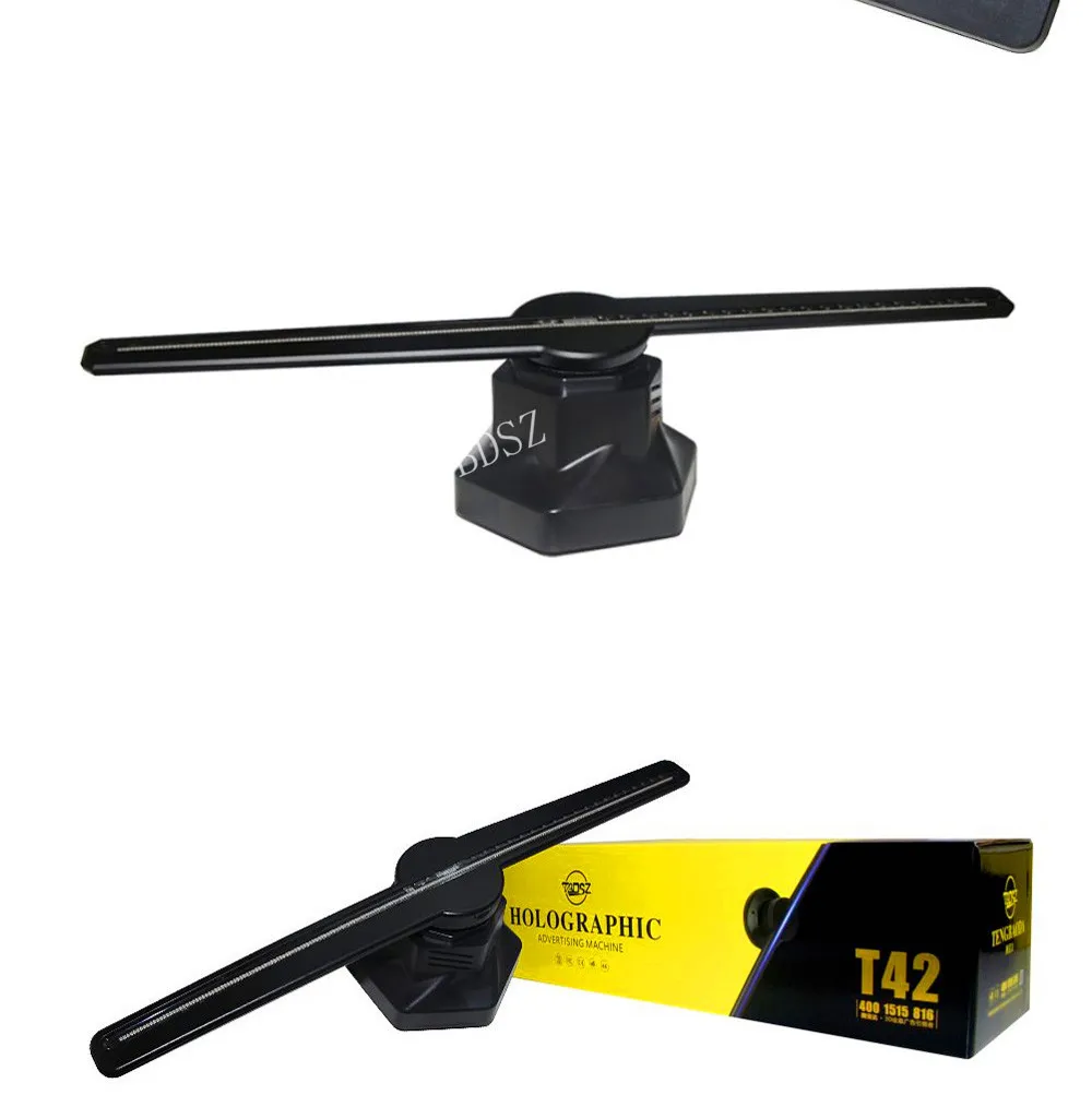 Ventilador de Olho Tbdsz Computador Wi-fi Holograma Holográfico Projetor Publicidade Display Led fã Luz nu Logo 3d 27 TBDSZ Computador Wi fi 3D Holograma Holográfico