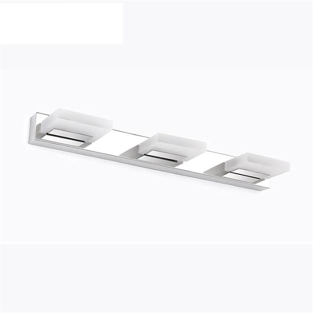 Najtaniej Oświetlenie LED vanity lampa LED nad lustro L35 55 75 95 115 cm nowoczesna kosmetyczna akrylowa lampa ścienna wodoodporne oświetlenie łazienki kinkiety