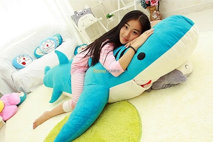 Fancytrader 200cm X 140cm Huge Giant Shark Bed Carpet Sofa Tatami, 2 Colors! Free Shipping FT90358 (7)