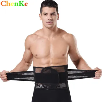 

ChenKe Male Abdomen Shaper Tummy Trimmer Cincher Girdle Slimming Belt Mens Belly Waist trainer corsets Burn Fat for Men